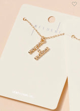 Initial Twist Necklace