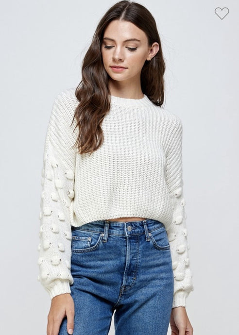 FINAL SALE Ivanna Sweater-Ivory