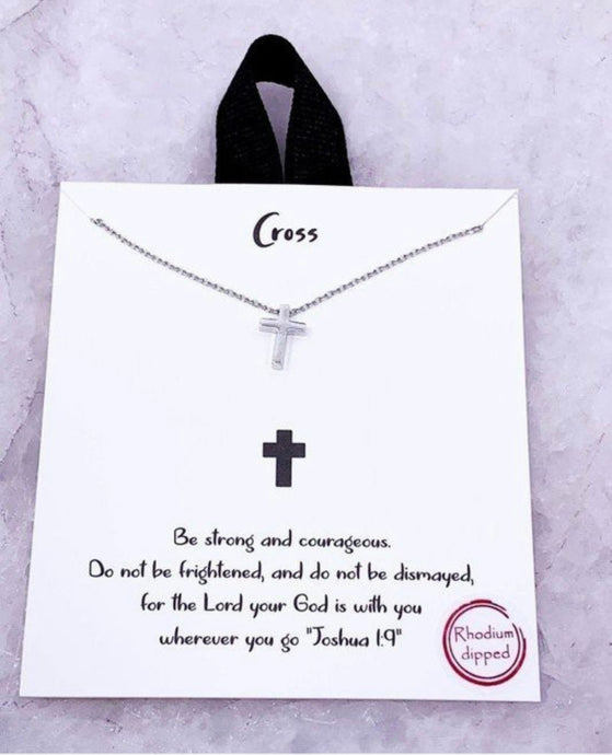 Dainty Cross Necklace