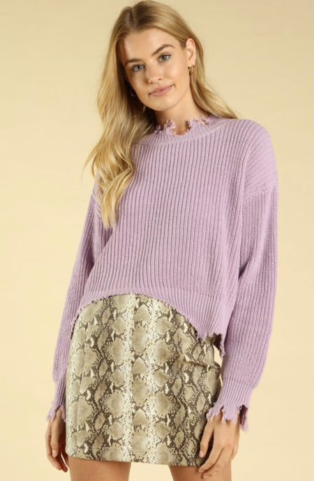 Jennie Sweater- Lavender