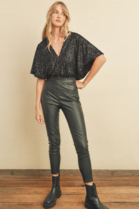 Frankie Bodysuit-Black