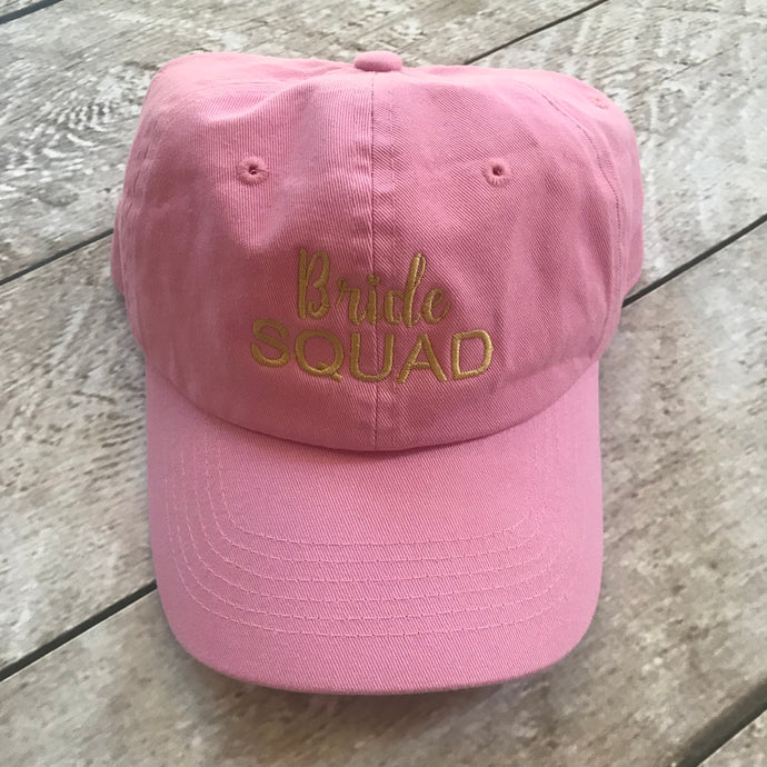 FINAL SALE Bride Squad Cap