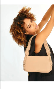 Scrunchie Purse-Brown