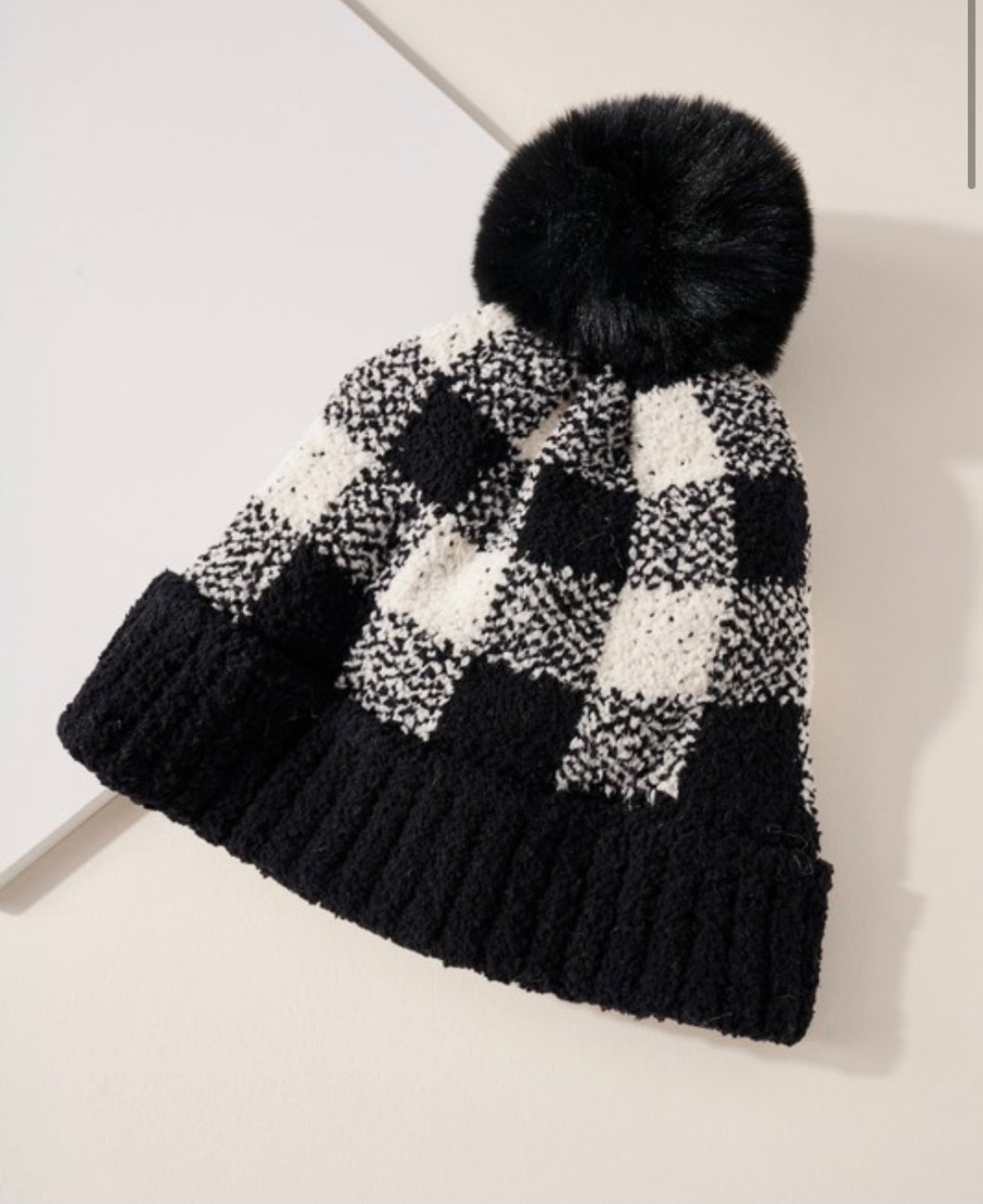 Plaid Beanie