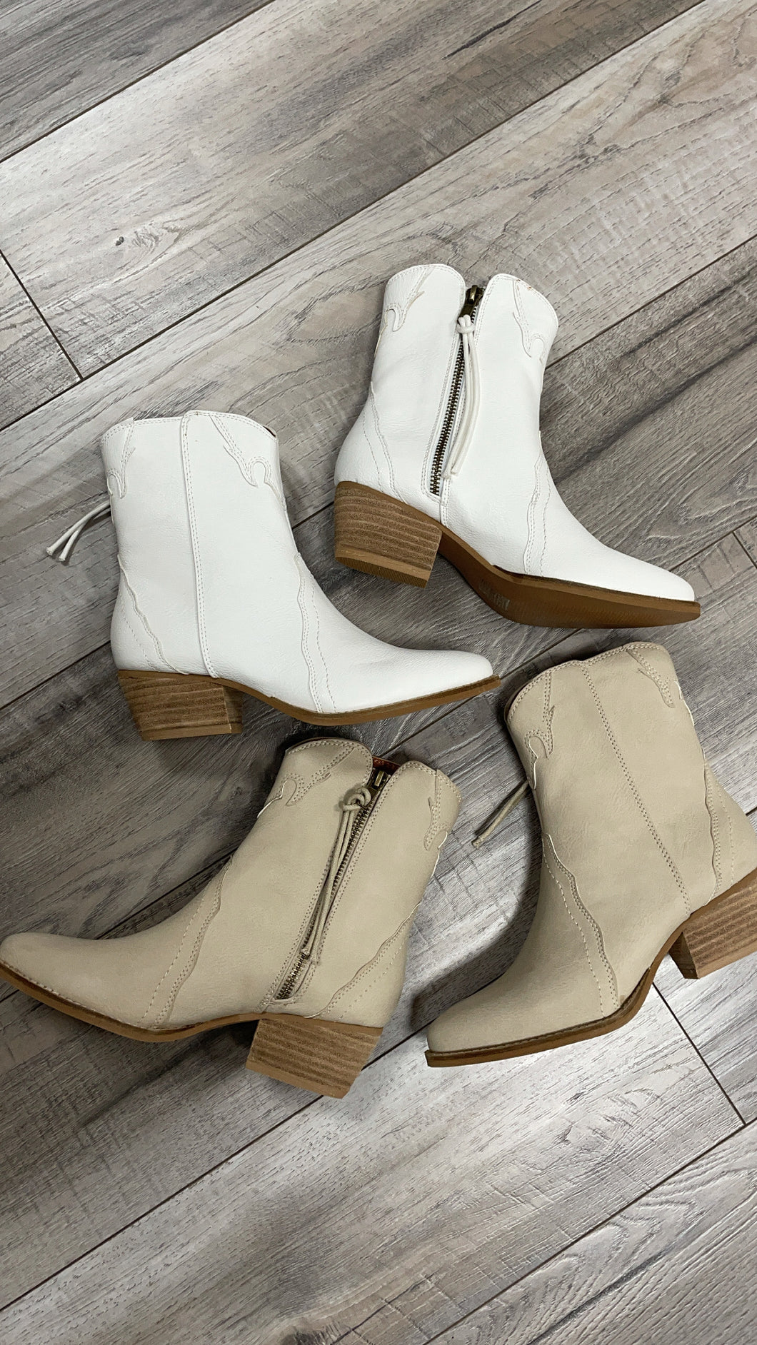Dallas Booties-Sand