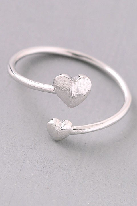 Double Heart Ring