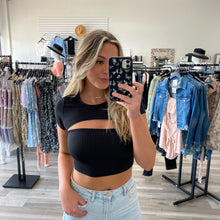 FINAL SALE Kailey Top- Black