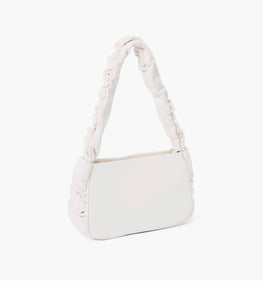 Scrunchie Purse-White
