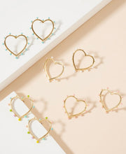 Haley Heart Earrings