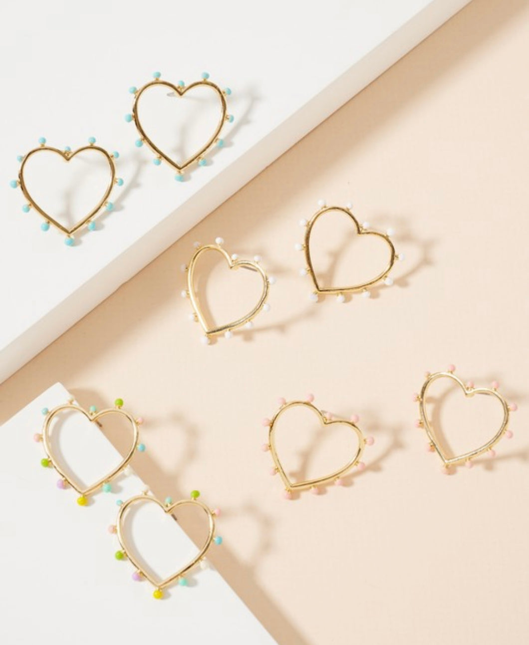Haley Heart Earrings