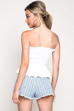 FINAL SALE Amberly Tube Top- White