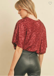 Frankie Bodysuit-Red