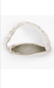 Scrunchie Purse-White