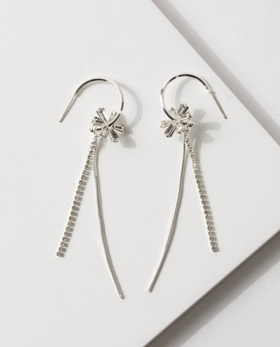 Rhinestone Dangle Earrings