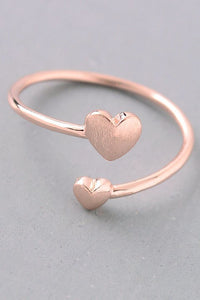Double Heart Ring