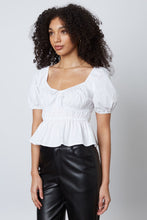 FINAL SALE Cambria Top-White