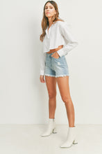 April Shorts-Light Denim