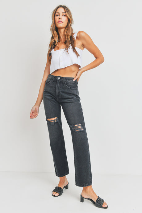 FINAL SALE Blair Jeans-Washed Black